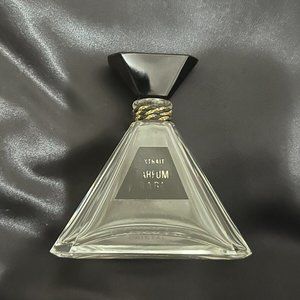 JACOMO PARFUMS PARIS VINTAGE TRIANGULAR CRYSTAL PERFUME BOTTLE 15 ML
